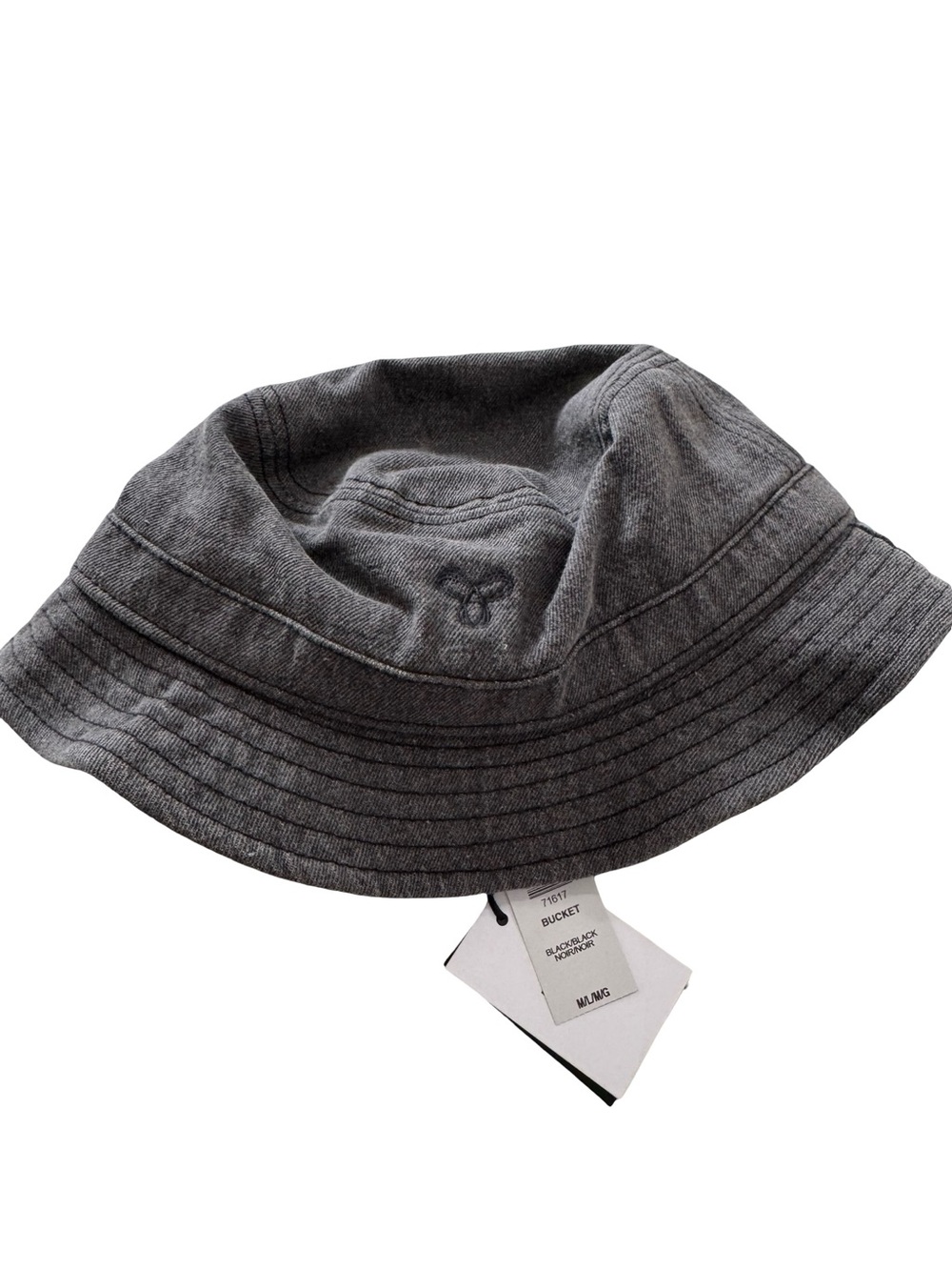 TNA Charcoal Gray Bucket Hat NWT Size M/L